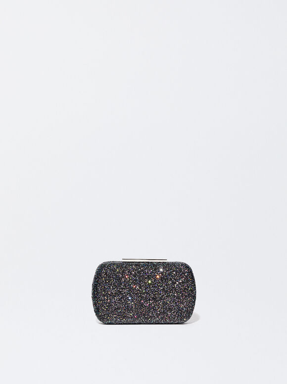 Clutch Glitter Party - Preta