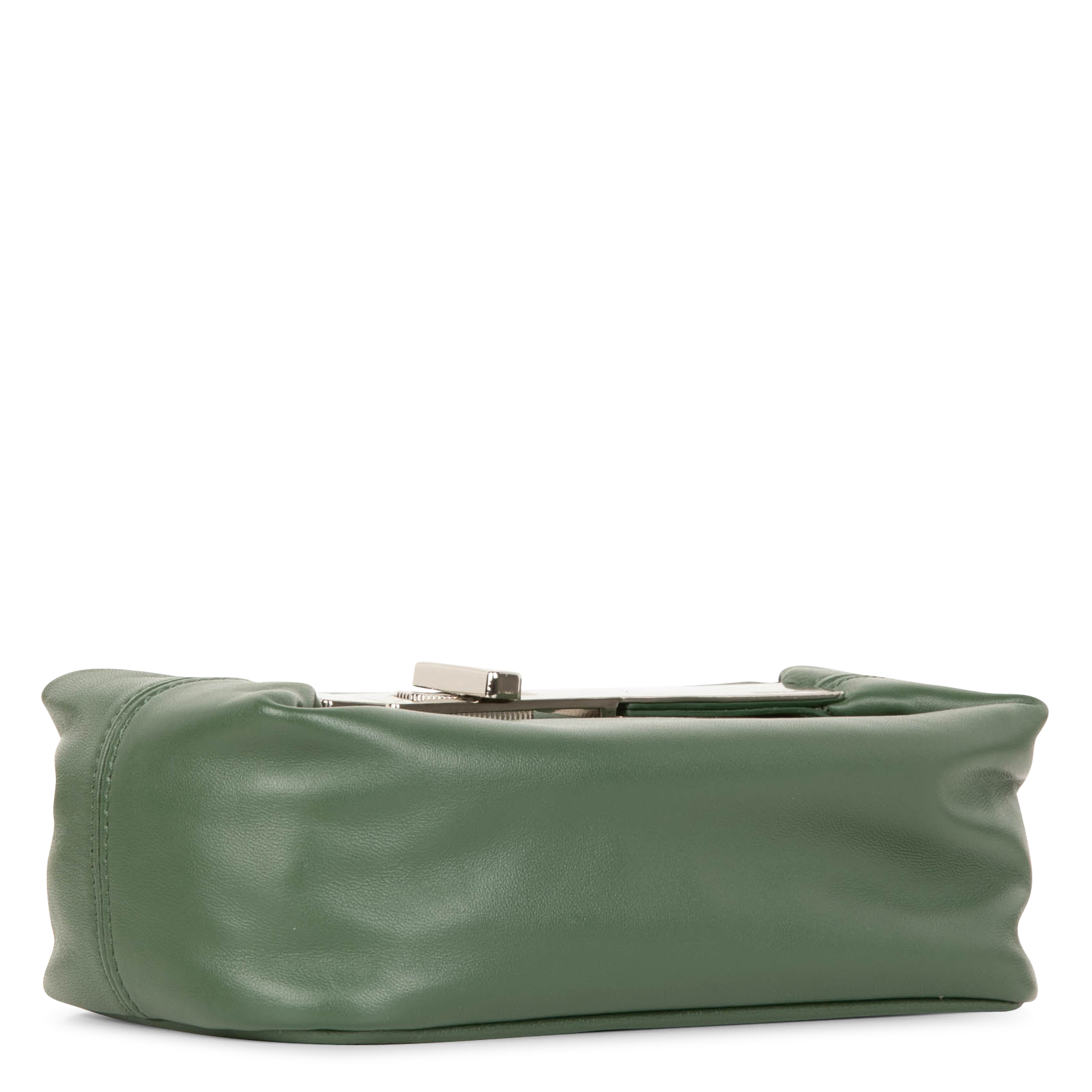 OPOUPY - Petit sac en cuir à anse métallique | Vert