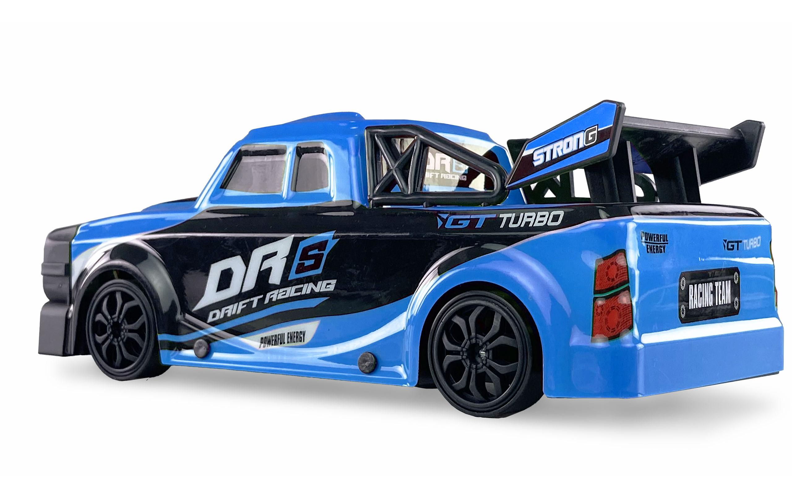 Drift DRS 4WD Blau, RTR, 1:18Ferngesteuertes Drift Rennauto für Kinder ab 6 Jahren
