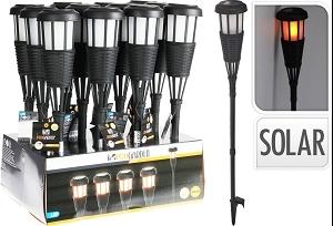 TORCHE SOLAIRE PIECE ROTIN 10X54.5CM