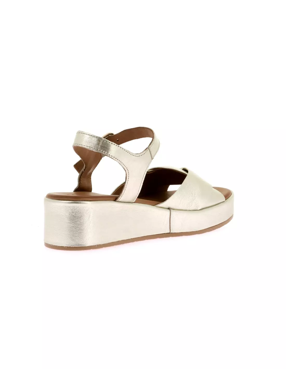 MAISON MANSA GARANT - Sandales & nu-pieds Platine