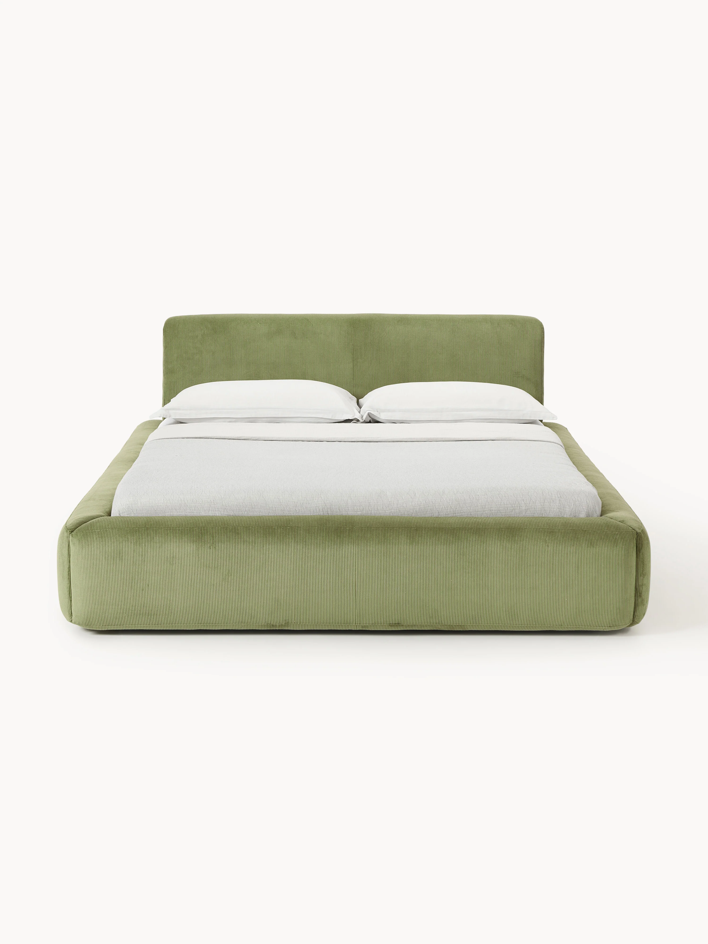 Gestoffeerd bed Melva met opbergruimte