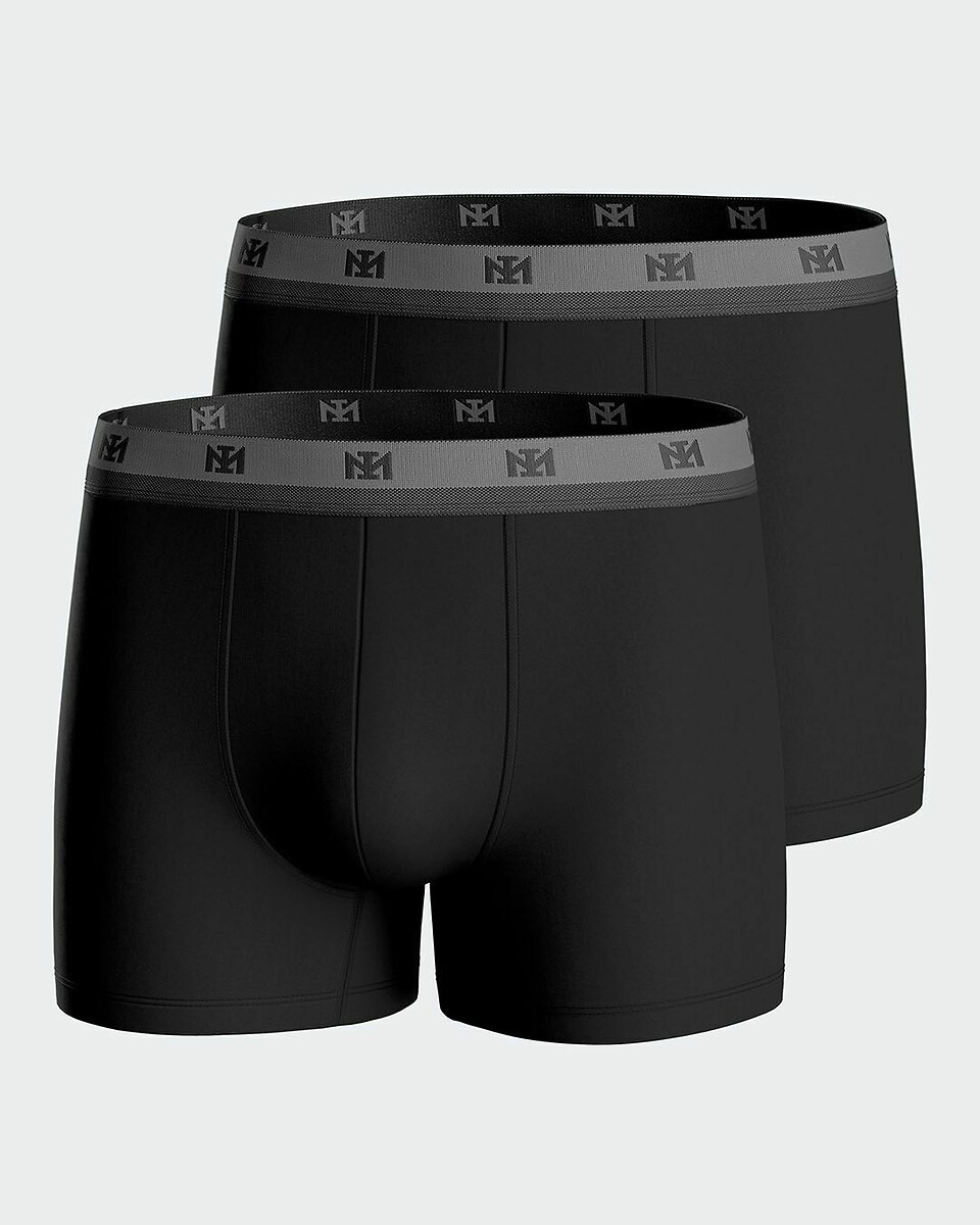 IMPETUS<br>Conjunto de 2 cuecas boxer lisas