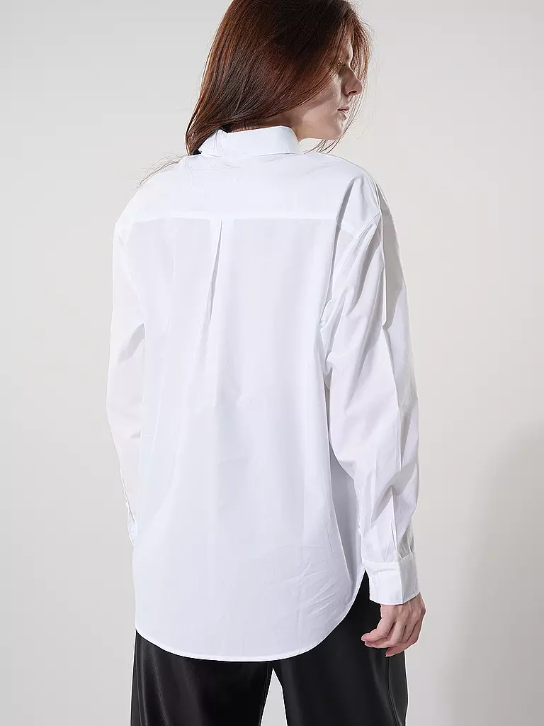 CALVIN KLEIN JEANS Hemdbluse weiss