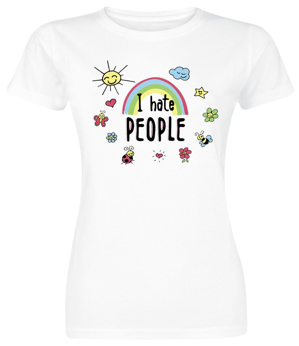 Coffret Cadeau - I Hate People | Slogans T-Shirt Manches courtes