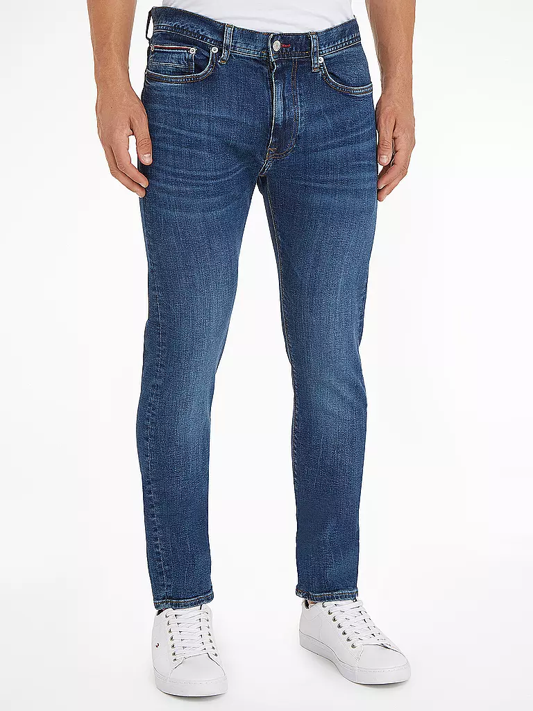 TOMMY HILFIGER Jeans Slim Fit blau