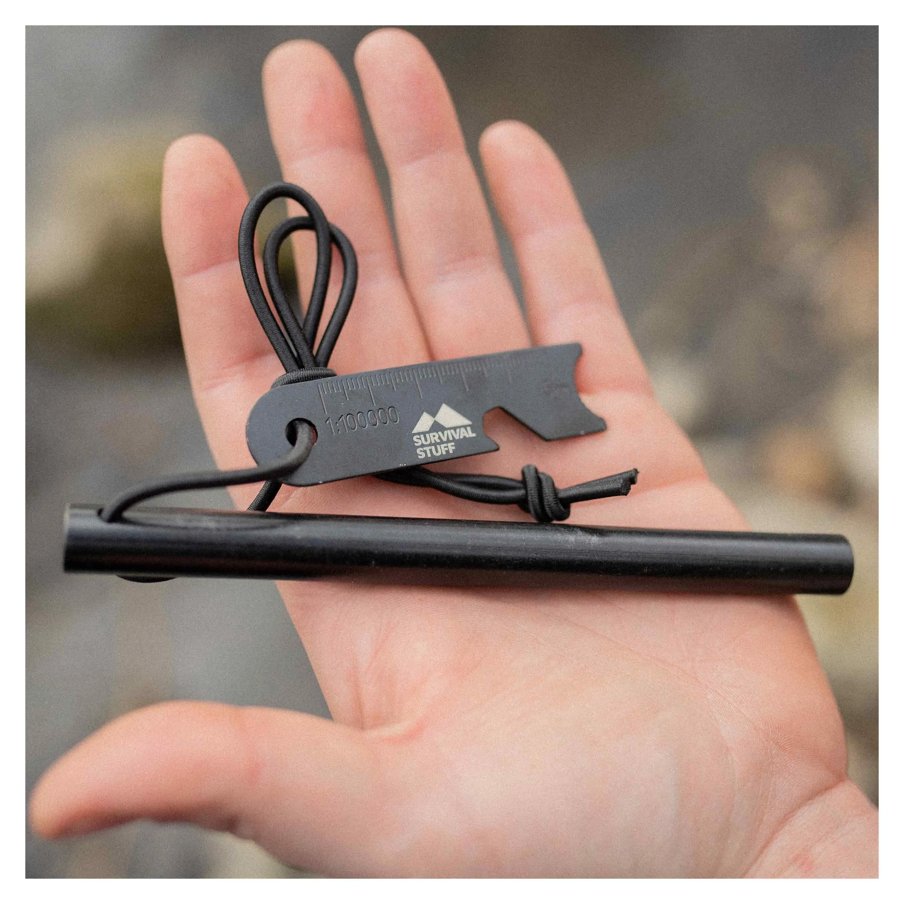 Survival Stuff -  Survival Stuff Feuerstahl Mächtig schwarz