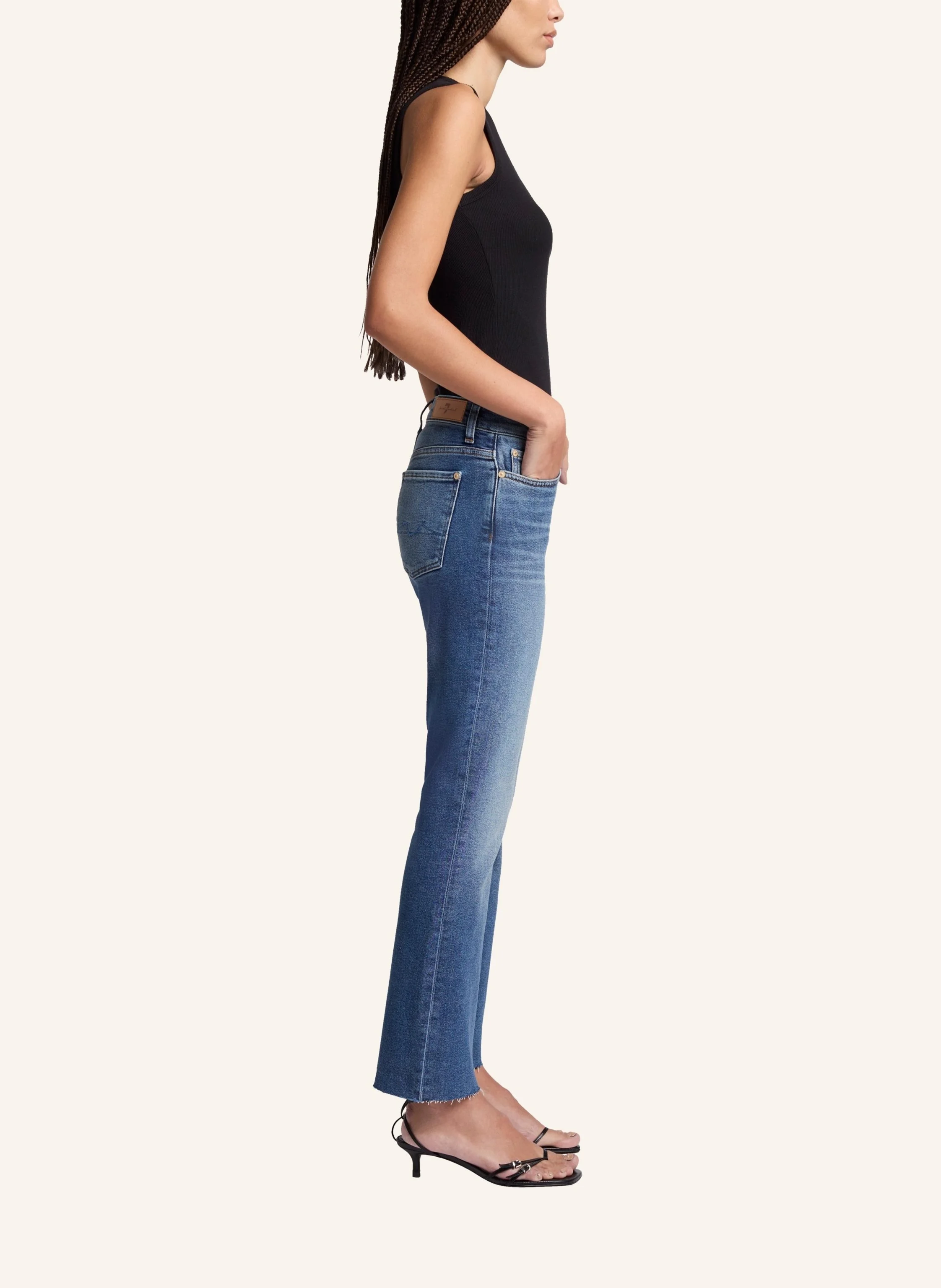 7 for all mankind Jeans DAISY ANKLE BOOT Bootcut fit