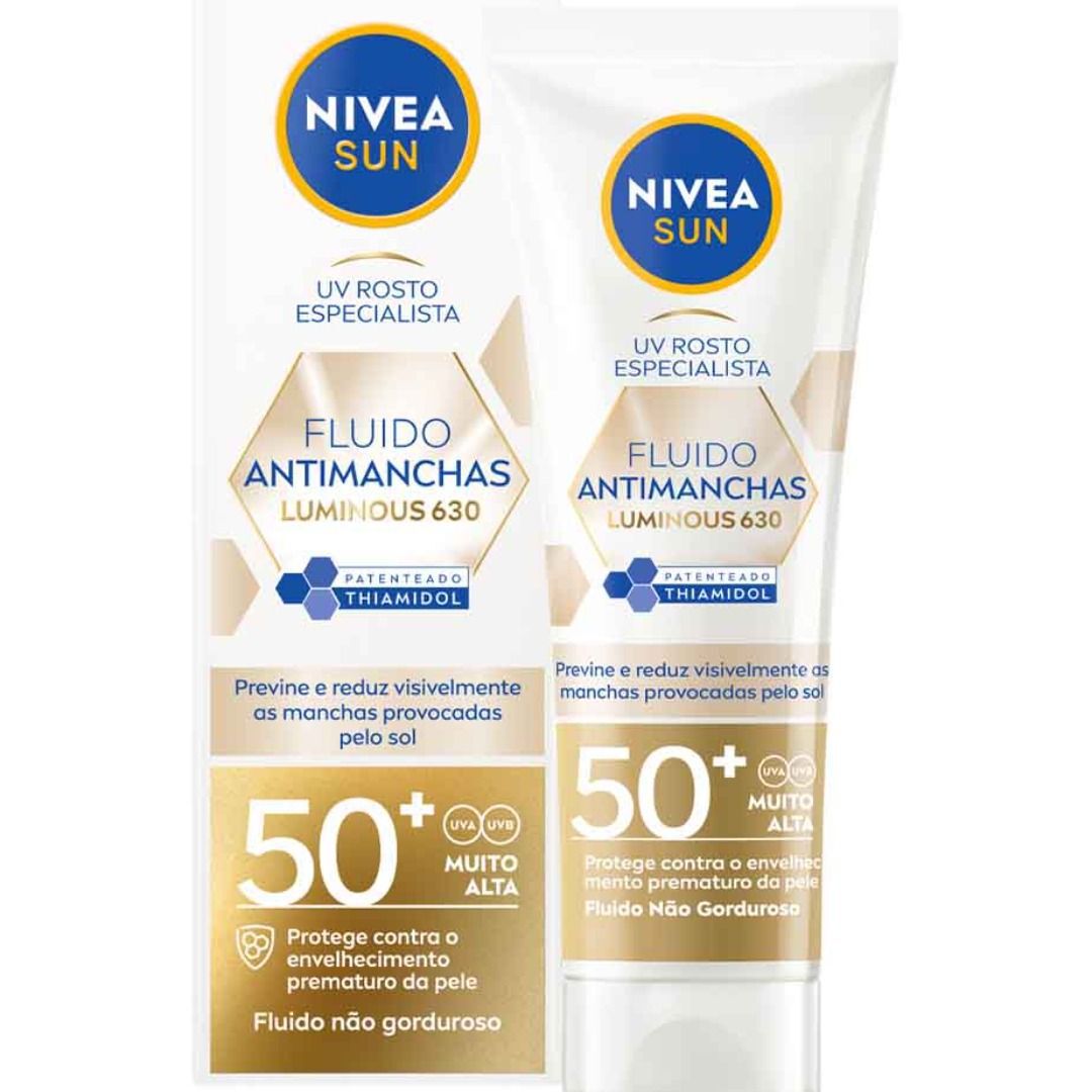 NIVEA  Nivea Sun - Creme UV Rosto Luminous Spot Control FP50+ - 40ml