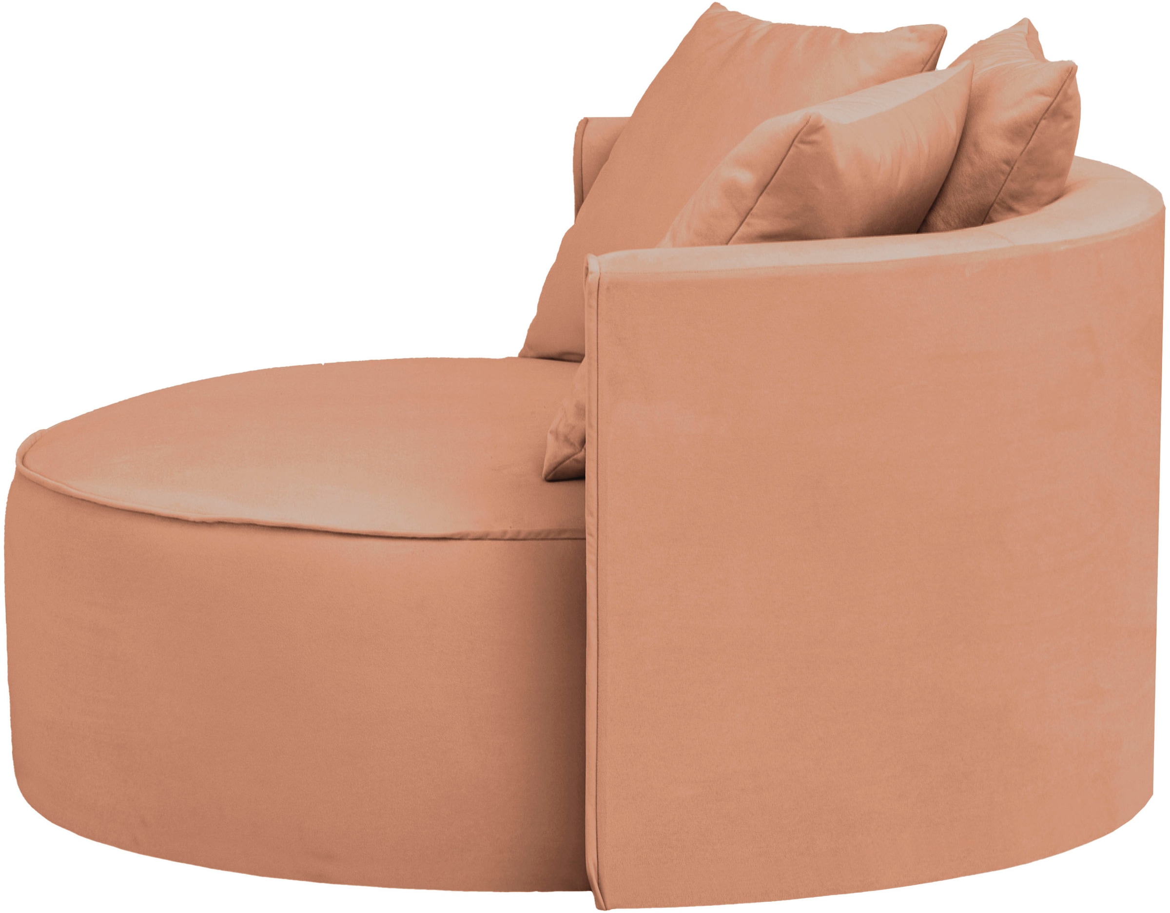 LeGer Home by Lena Gercke XXL-Sessel »Isalie, Lesesessel, Loveseat, inklusive Zierkissen« extra grosse Sitzfläche, optional mit Hocker, Cord, Samt, Bouclé