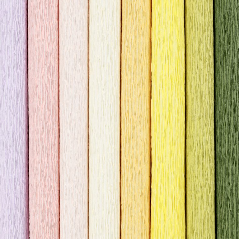 Bastelkrepp-Papier, Mix