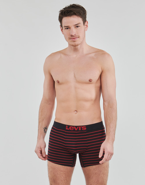 Levi's - SOLID BASIC X4 - Rouge / Noir