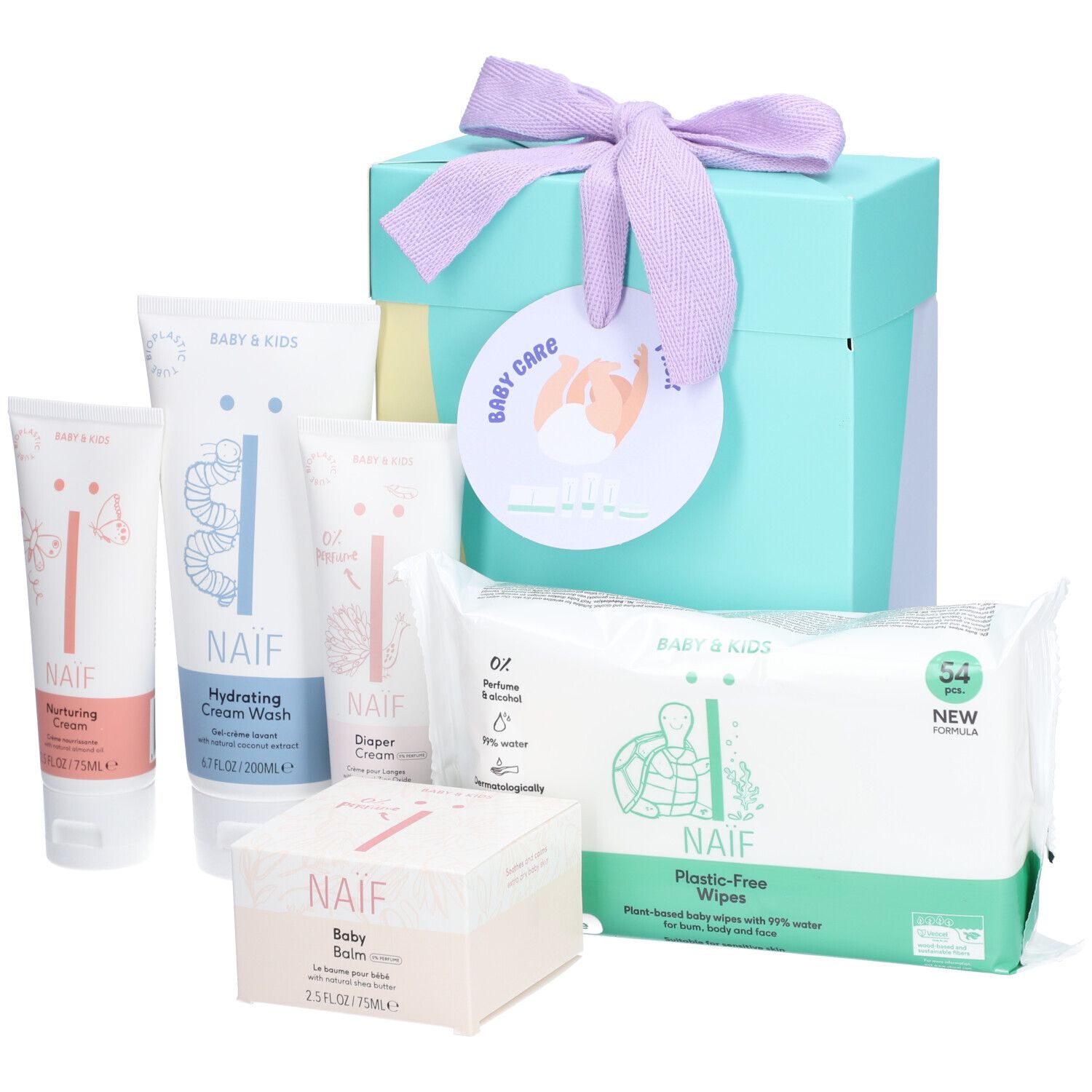 NAIF Baby Pflegepaket Geschenkset