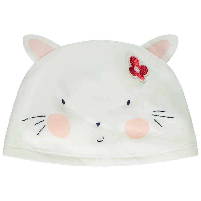 Ensemble 4 pièces imprimé fleurs pour bébé fille - Rouge
