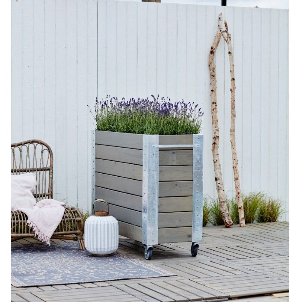 BLOMSTERKASSE PLUS CUBIC BRUN 120X50X95 CM