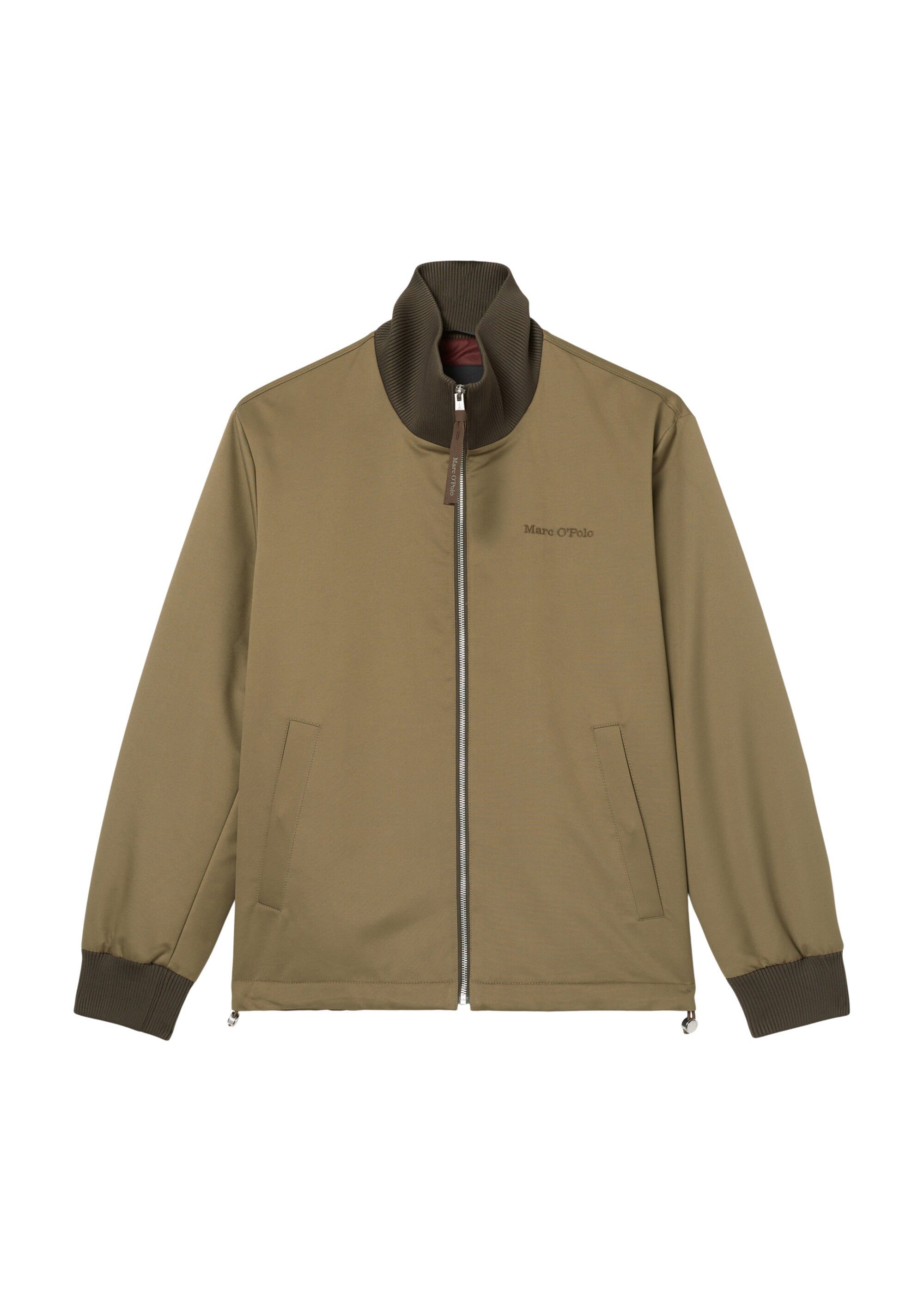 Jacke regular in wattierter Canvas-Qualität