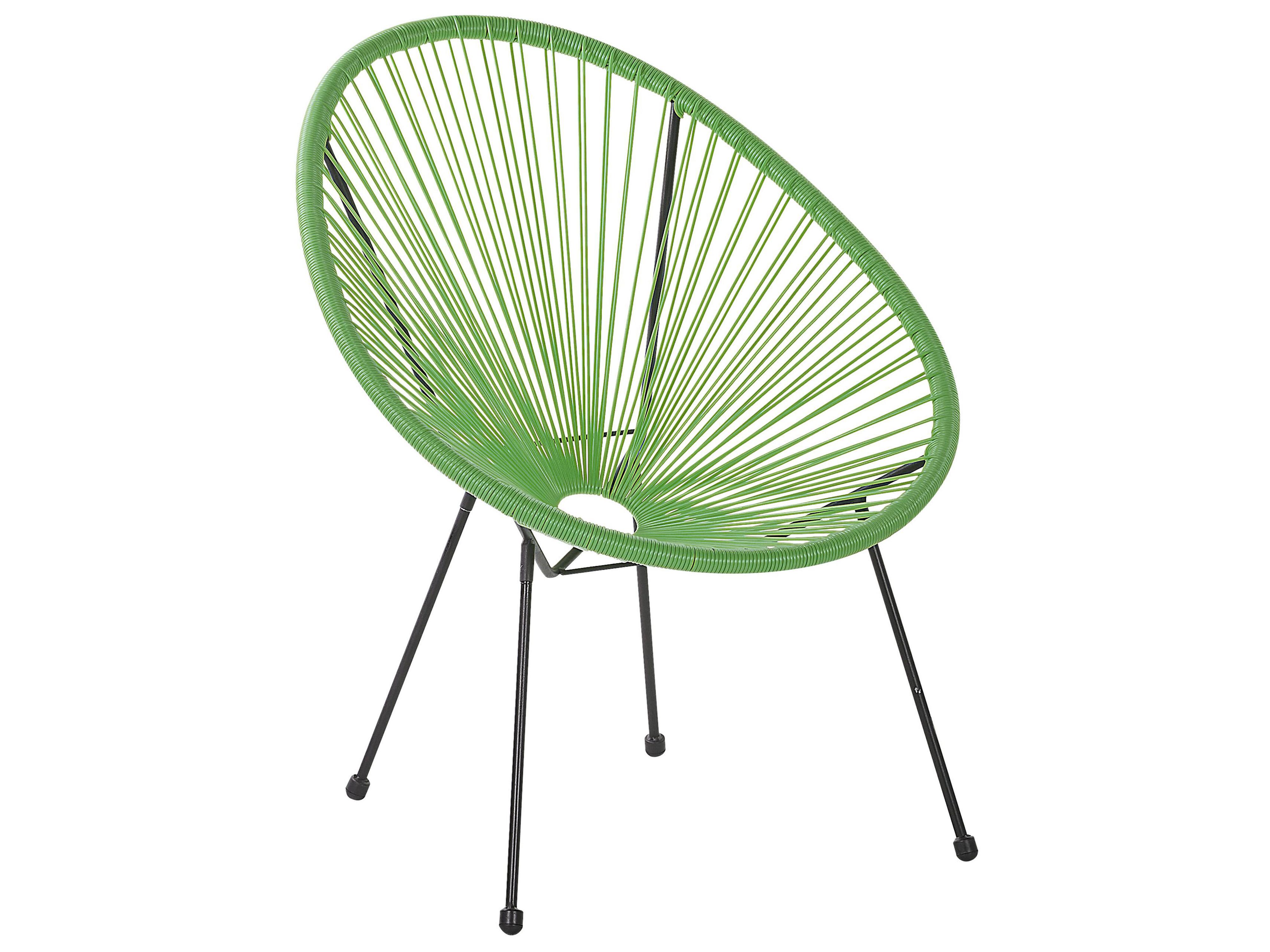 Bistroset ACAPULCO II PE rotan Groen