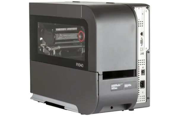 Honeywell PX940V - Etiketprinter - direkte termisk/termisk overførsel - Rulle (11,4 cm) - 300 dpi - op til 300 mm/sek. - USB 2.0, LAN, NFC, USB 2.0 vært, RS232 - tilbagespoler