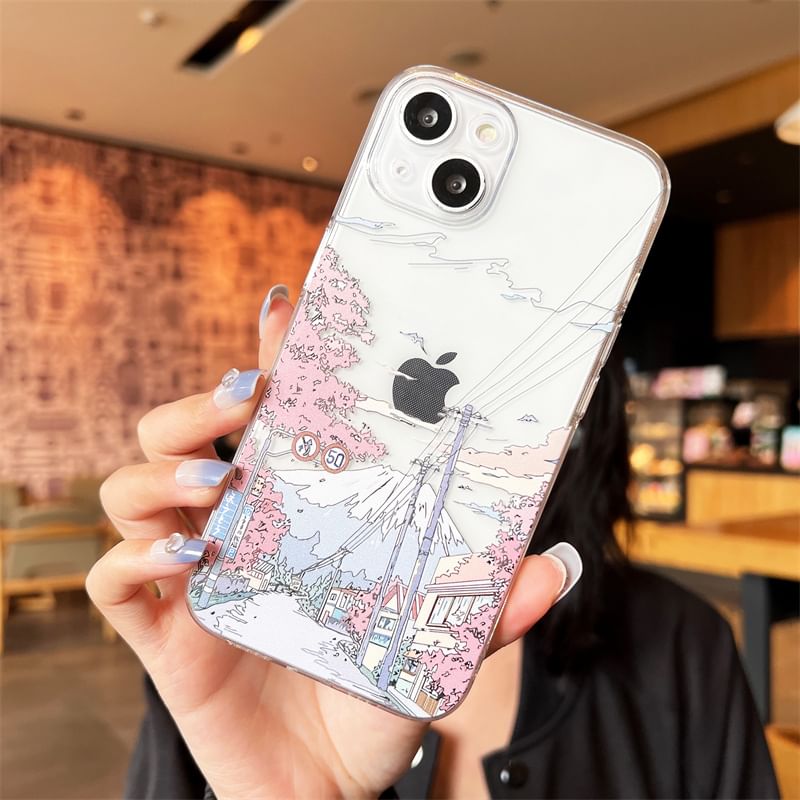 Huella - Japanse telefoonhoes voor iPhone 13/14/15-serie