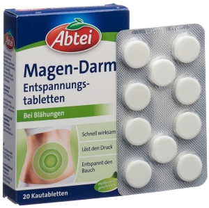 ABTEI Magen-Darm-Entspannung Kautabletten, 20 Stück