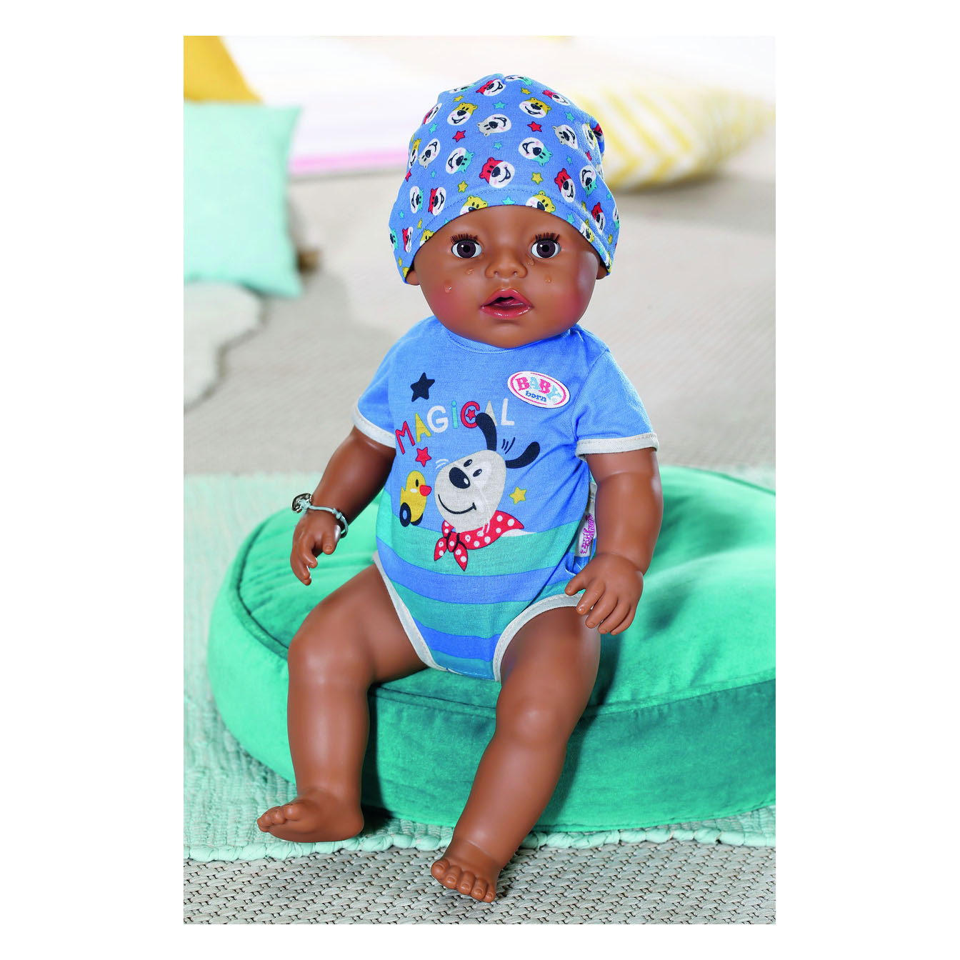 BABY born Magic Boy Donkere Ogen, 43cm