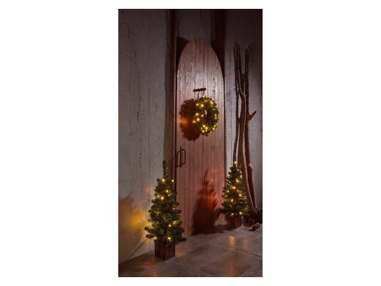 LED-kerstbomen en -krans