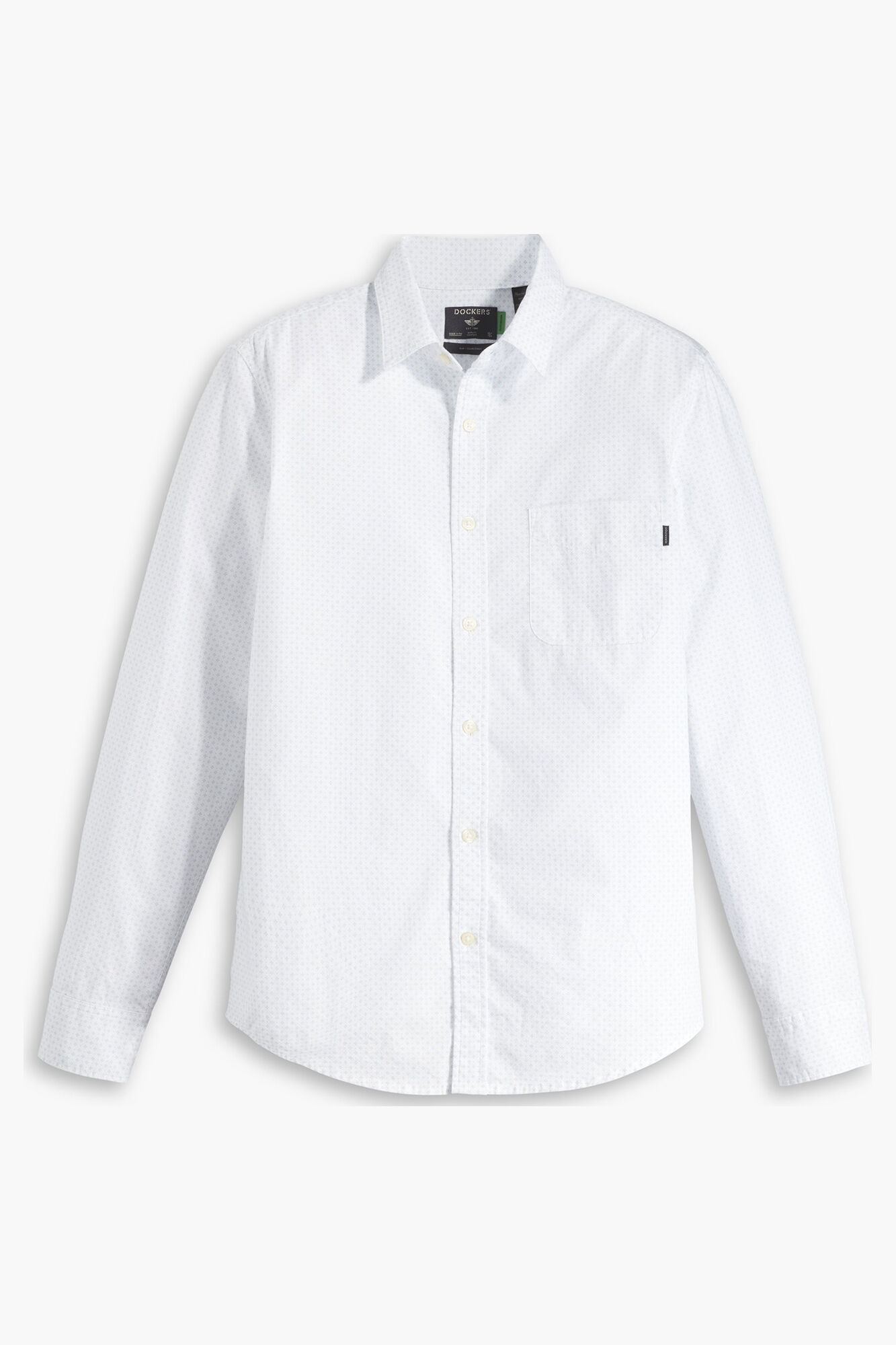 Camisa Icon Slim Fit com Botões - Branca