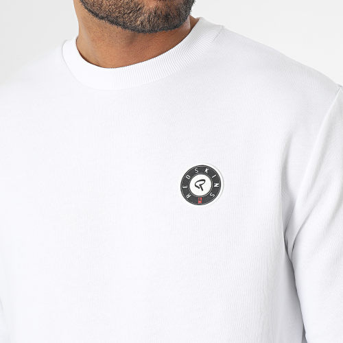 Sweat Crewneck Layer Champion Blanc