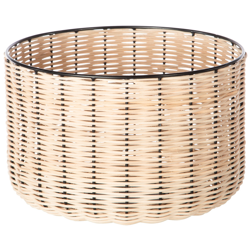 Panier de rangement en osier