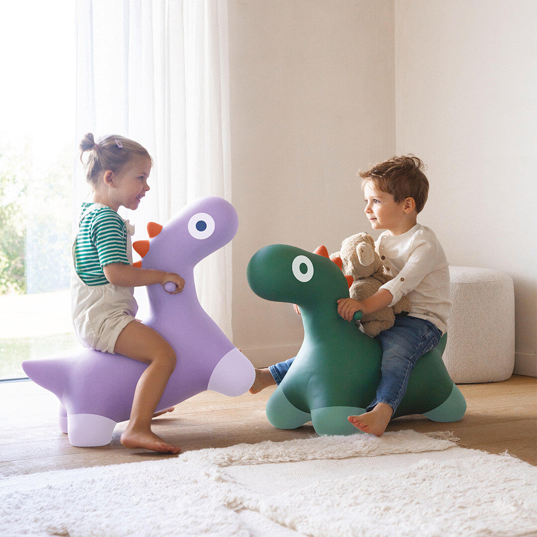 Quut skippydier dino - hoppi - garden green