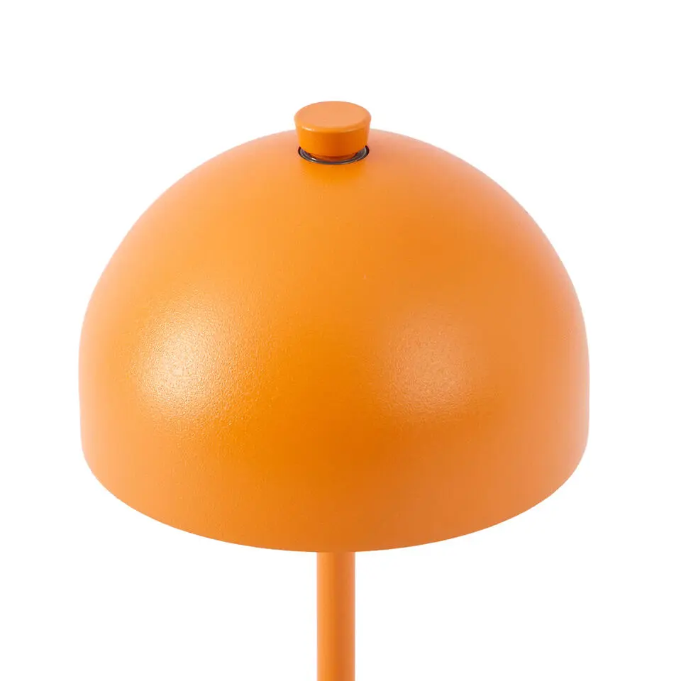 Qazqa tafellampen squirrel oranje geïntegreerde led