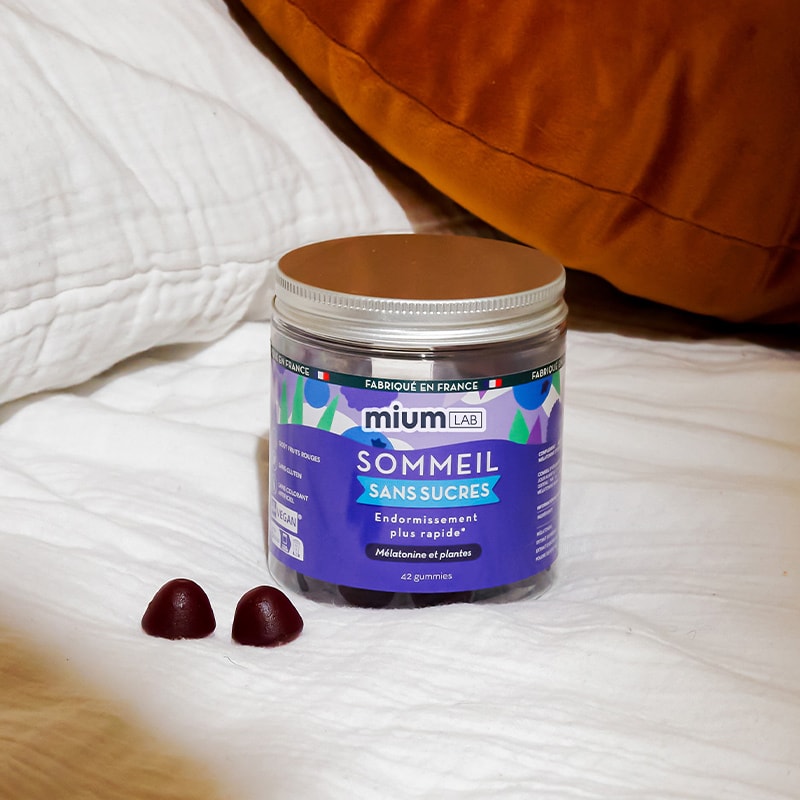 Cure gummies sommeil - Mûre & myrtille - Sans sucres - 3 mois