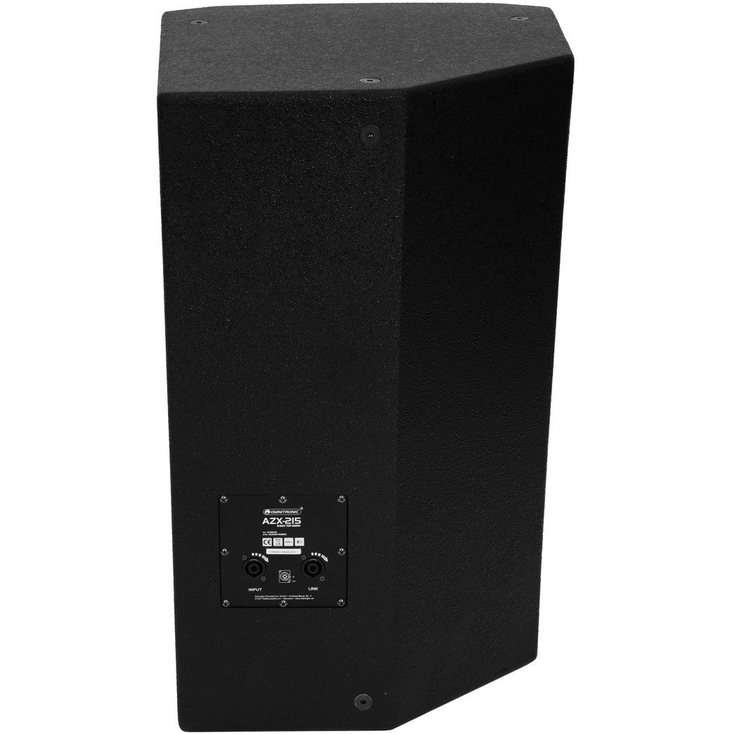 Omnitronic AZX-215 passieve tweeweg 300 Watt speaker