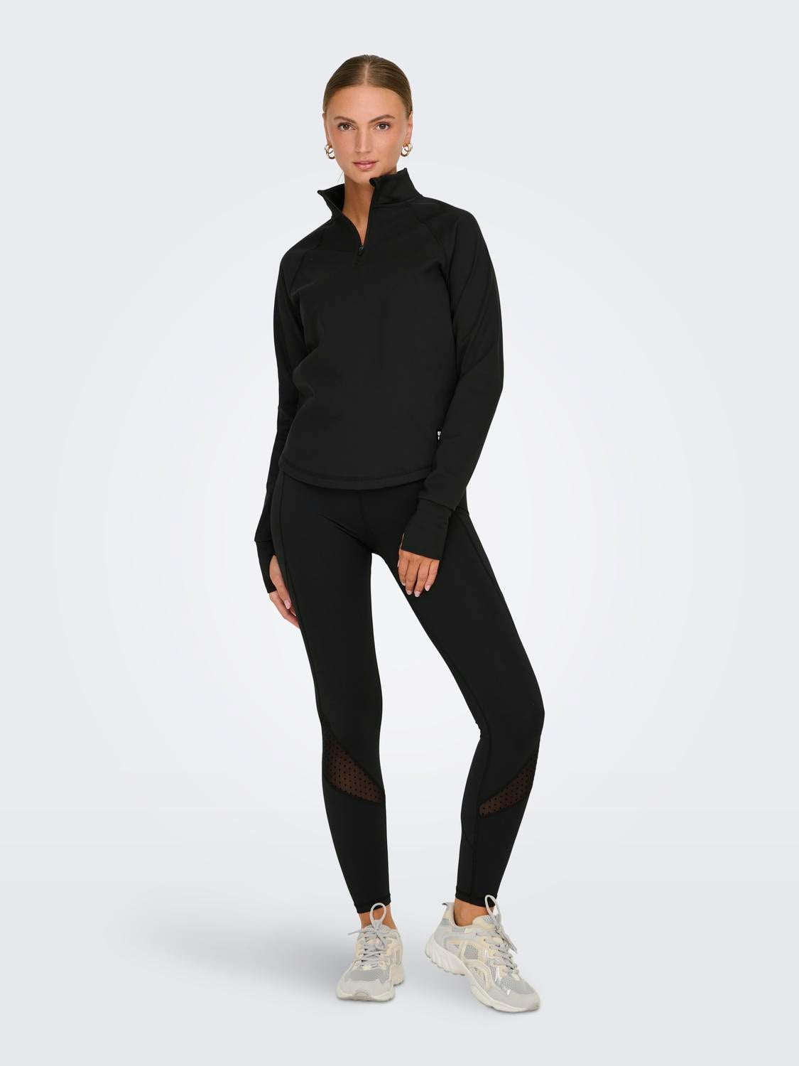 ONPSTEN Strickpullover Black