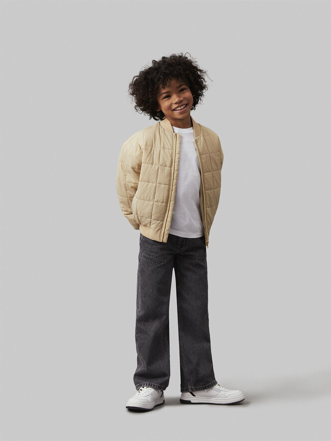 Calvin Klein QUILTED ZIPPED BOMBER Rae