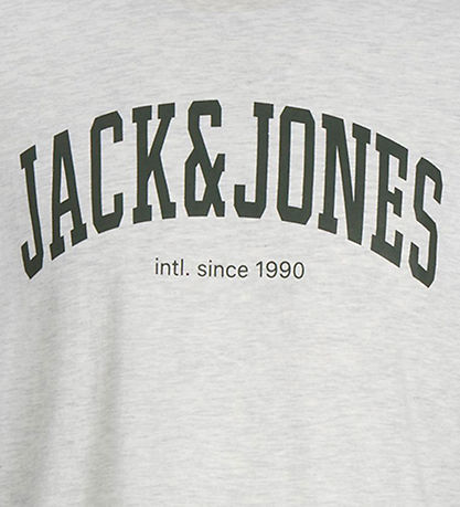 Jack & Jones T-shirt - JjeJosh - Noos - White Melange
