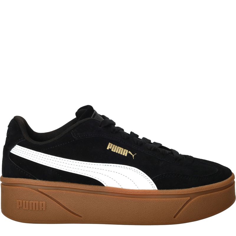 Puma Club II Era Suede Sneakers Zwart Dames