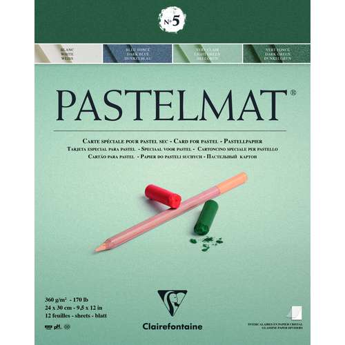 Clairefontaine PASTELMAT® Pastellblock N° 5