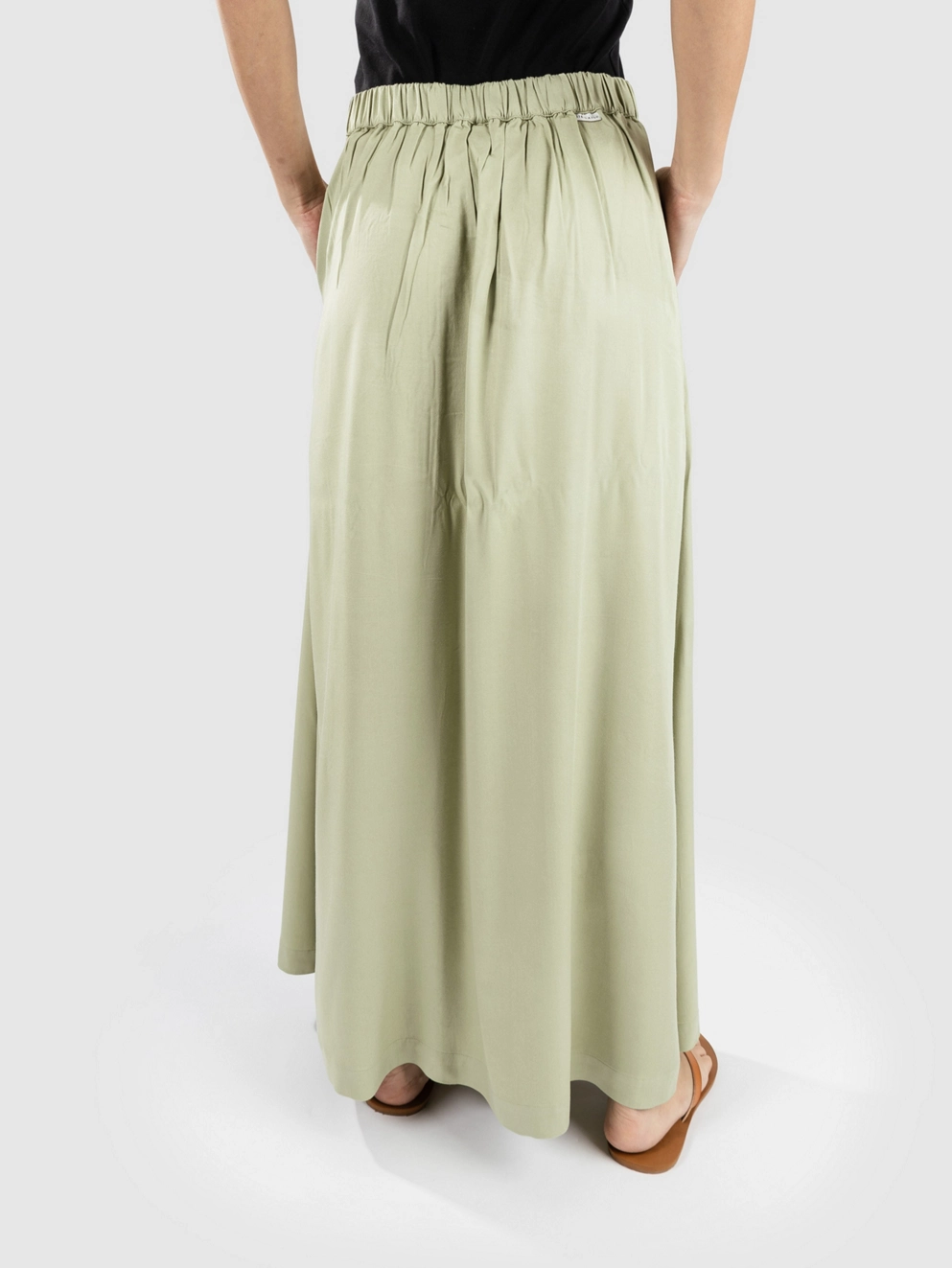 Iriedaily Civic Eco Maxi Skirt light olive
