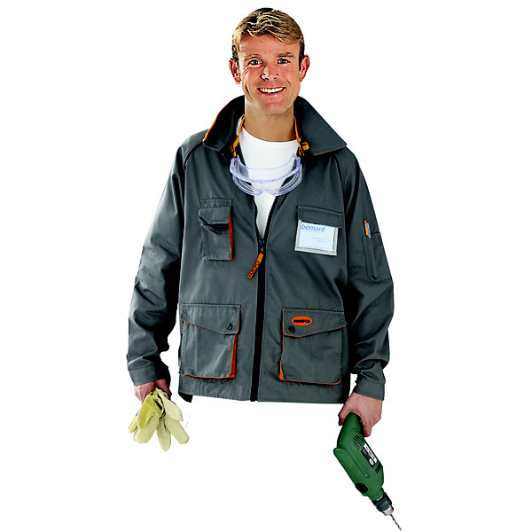 Veste de travail gris et orange Mach 2 DeltaPlus, taille XL