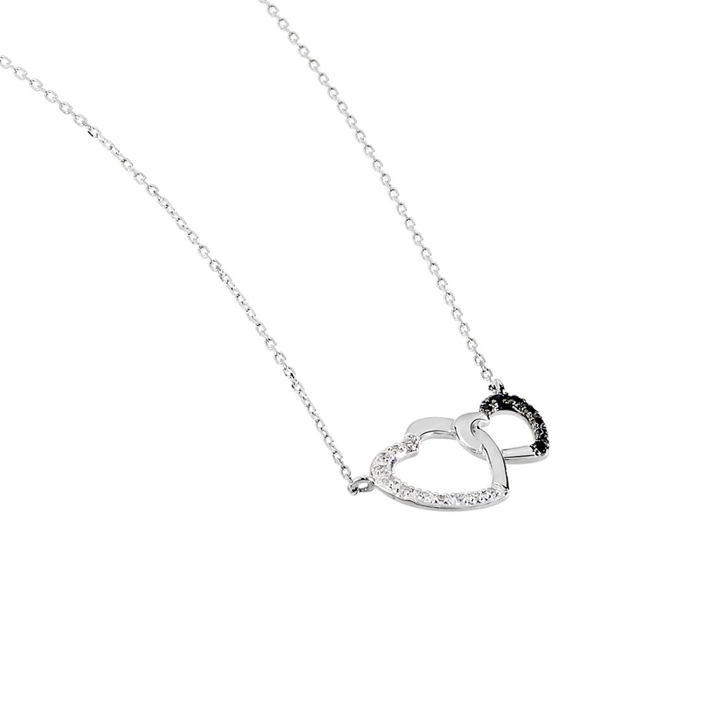 Collier Silana Or Blanc Diamant