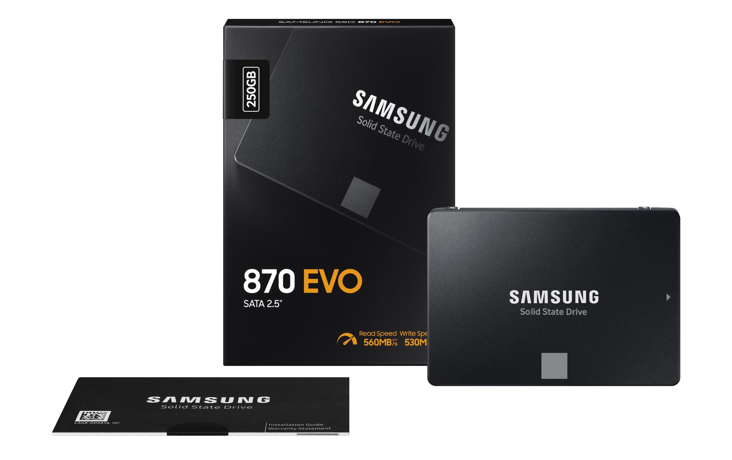 Samsung externe SSD »870 EVO 44683 SATA 250 G« 250 GB