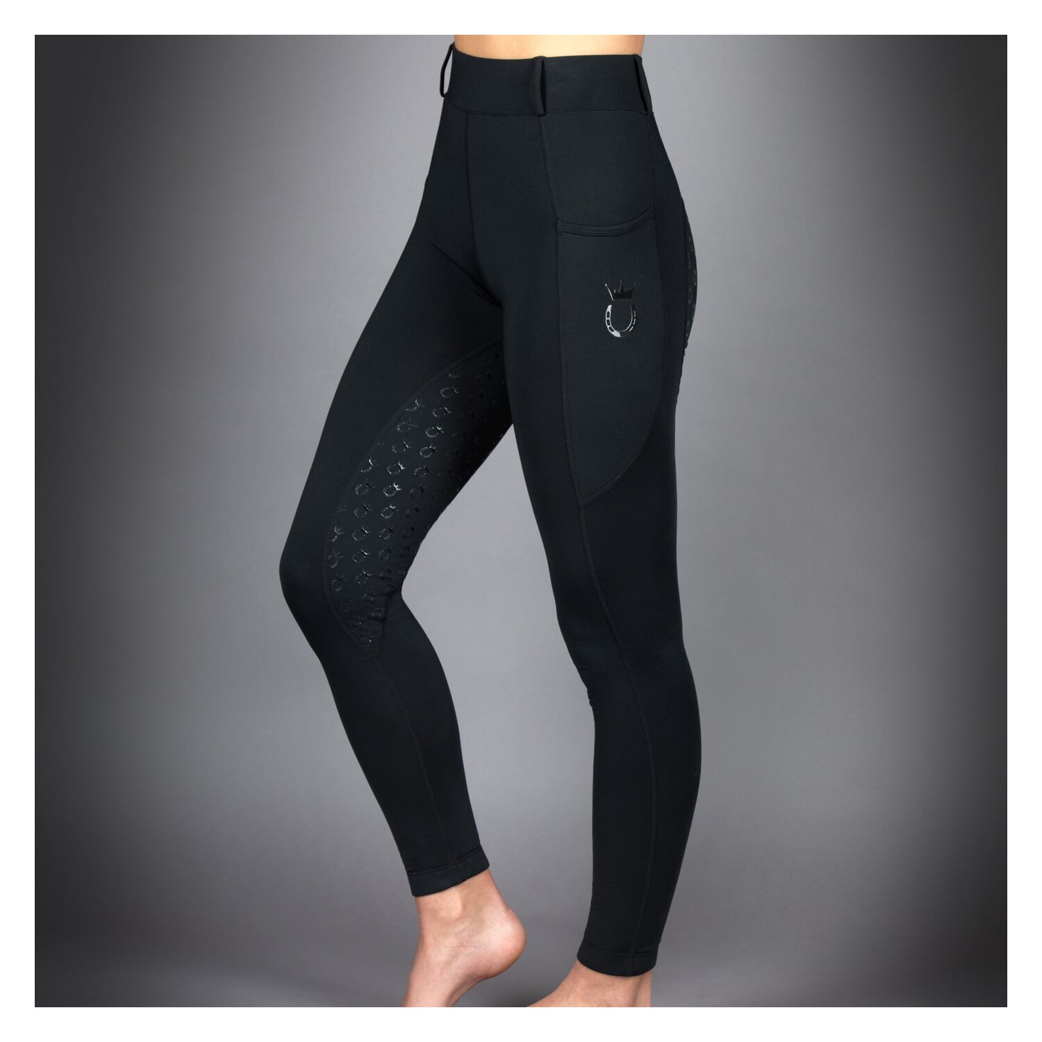 Royal Horsemen Reitleggings  - deep black