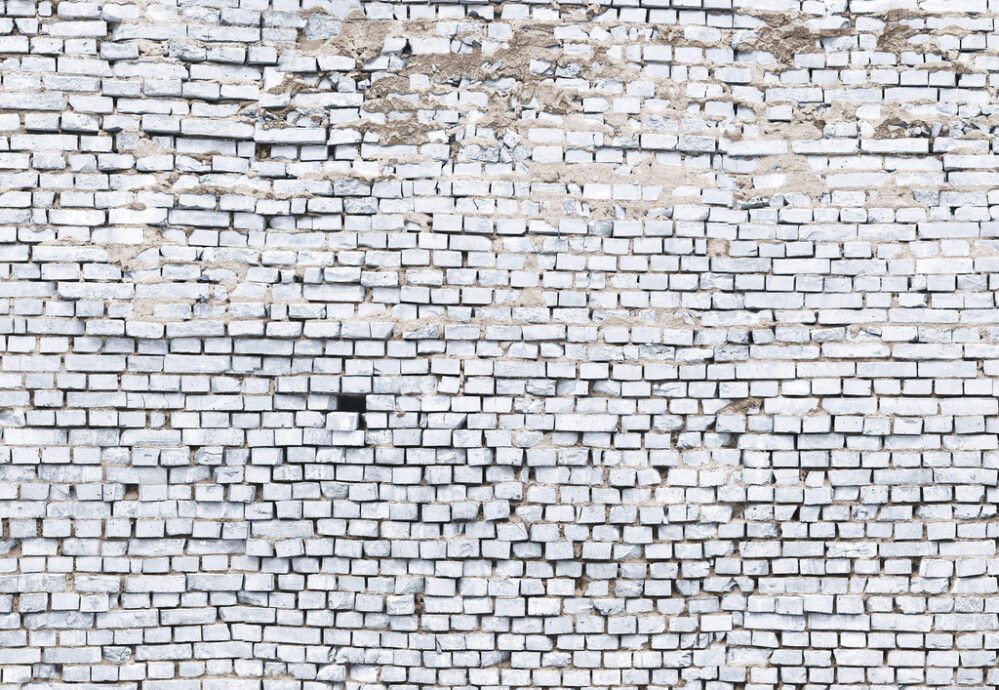 FOTOTAPET KOMARWHITE BRICK 368 X 254 CM