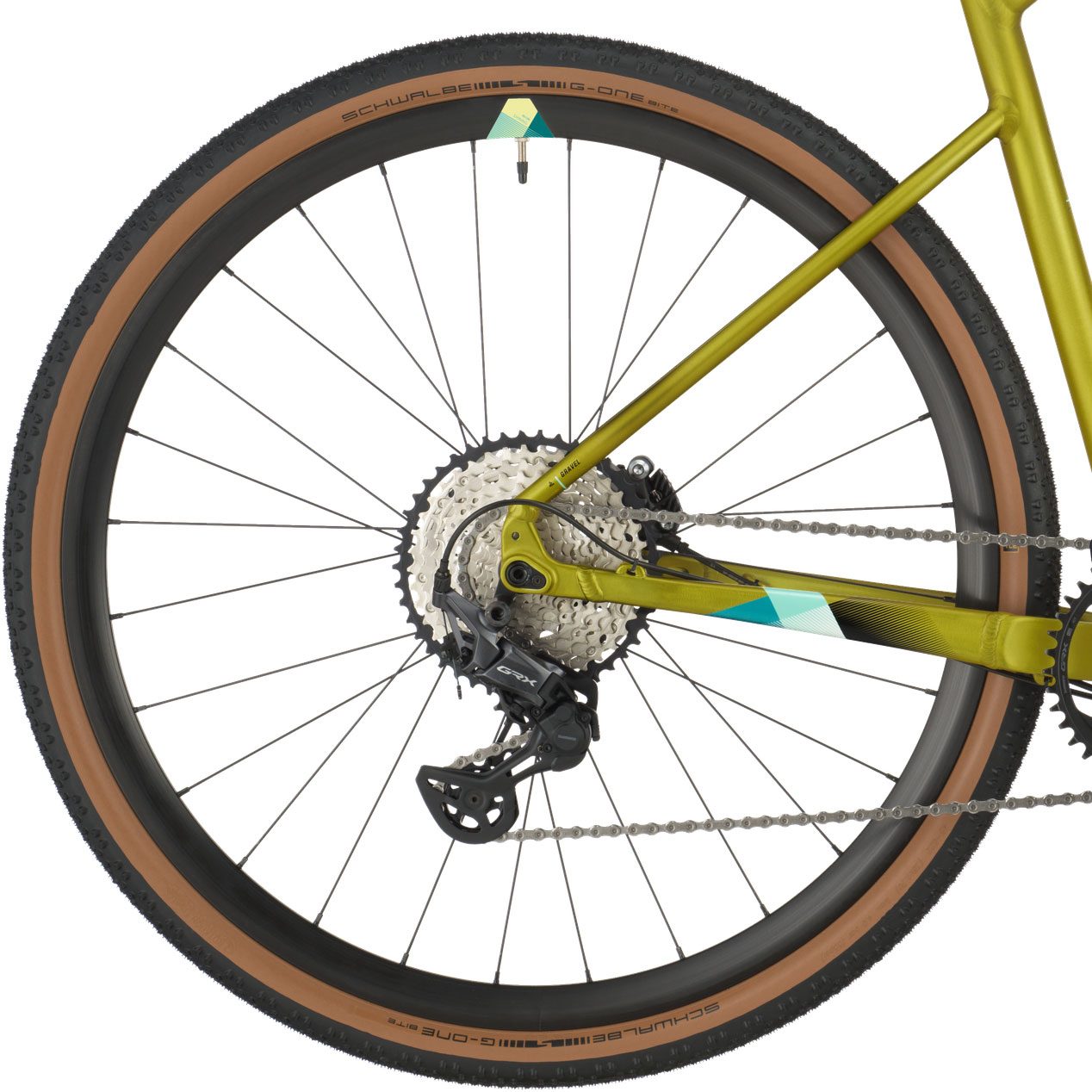 Bergamont Grandurance 8 Gravel Bike greenish gold
