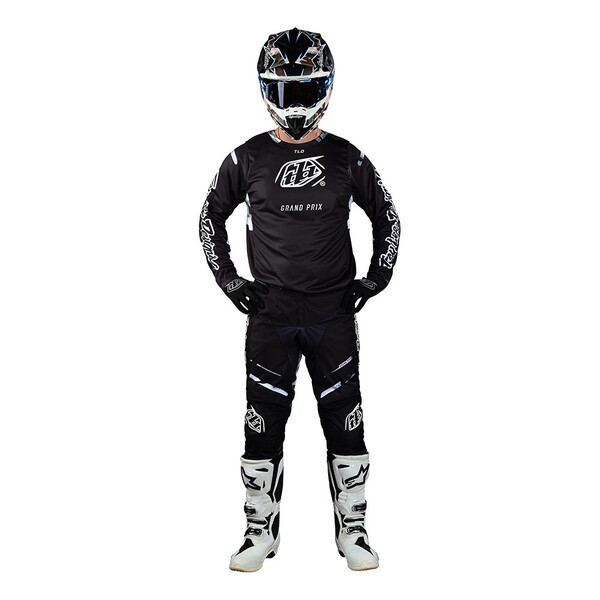 Troy Lee Designs - Maillot GP Pro Blends Camo Noir / Blanc
