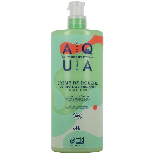 MKL Aqua crème de douche bio - Peau sensible, sèche, atopique