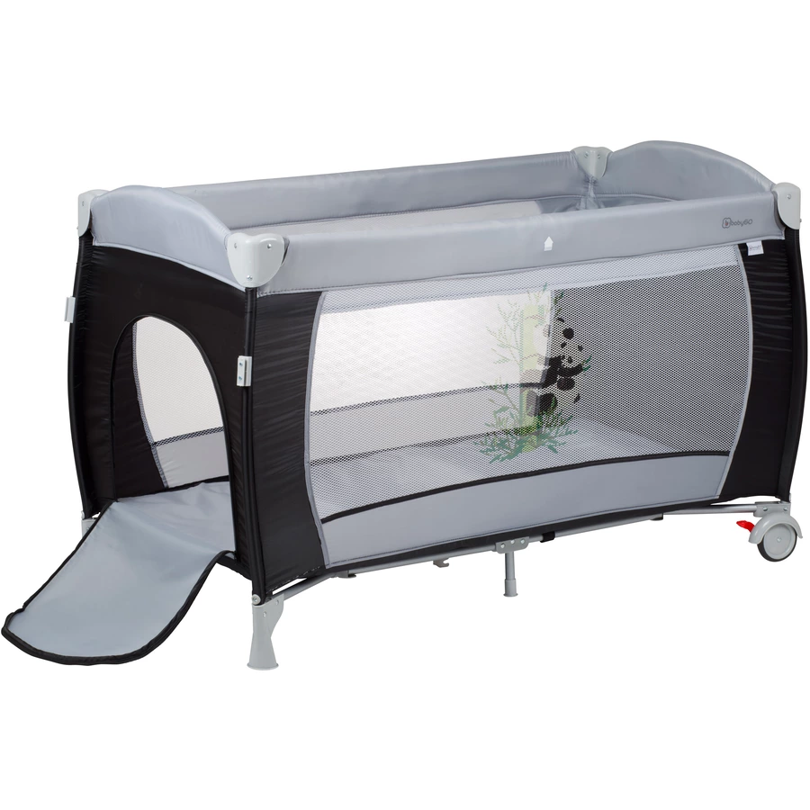 babyGO Reisebett Sleeper delux - black