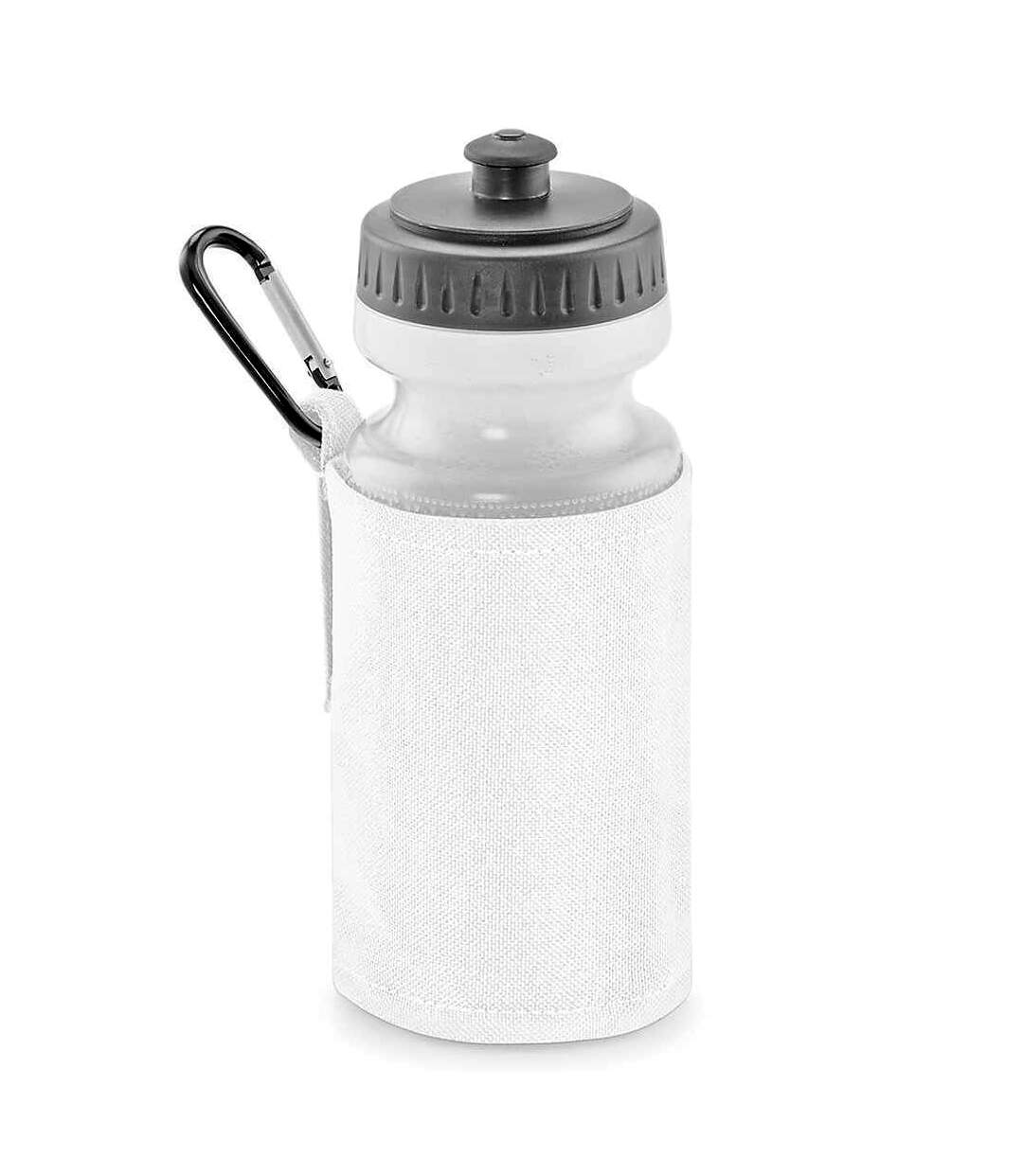 Quadra - Gourde et porte-gourde (Blanc) (Taille unique) - UTPC3789