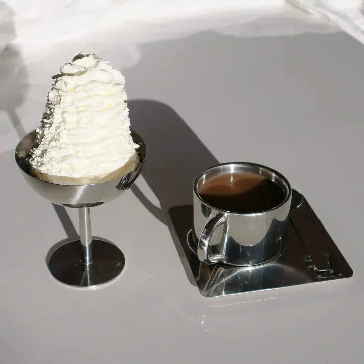 Nichba Design - Glasuntersetzer M, schwarz